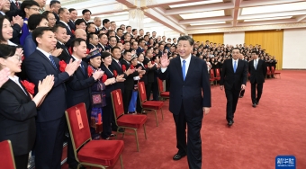 习近平会见第九次全国信访工作会议代表